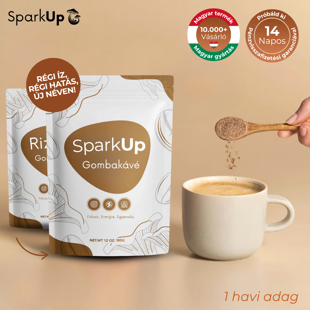 Előfizetés - SparkUp™ - Különleges gomba kávé /30 adag/