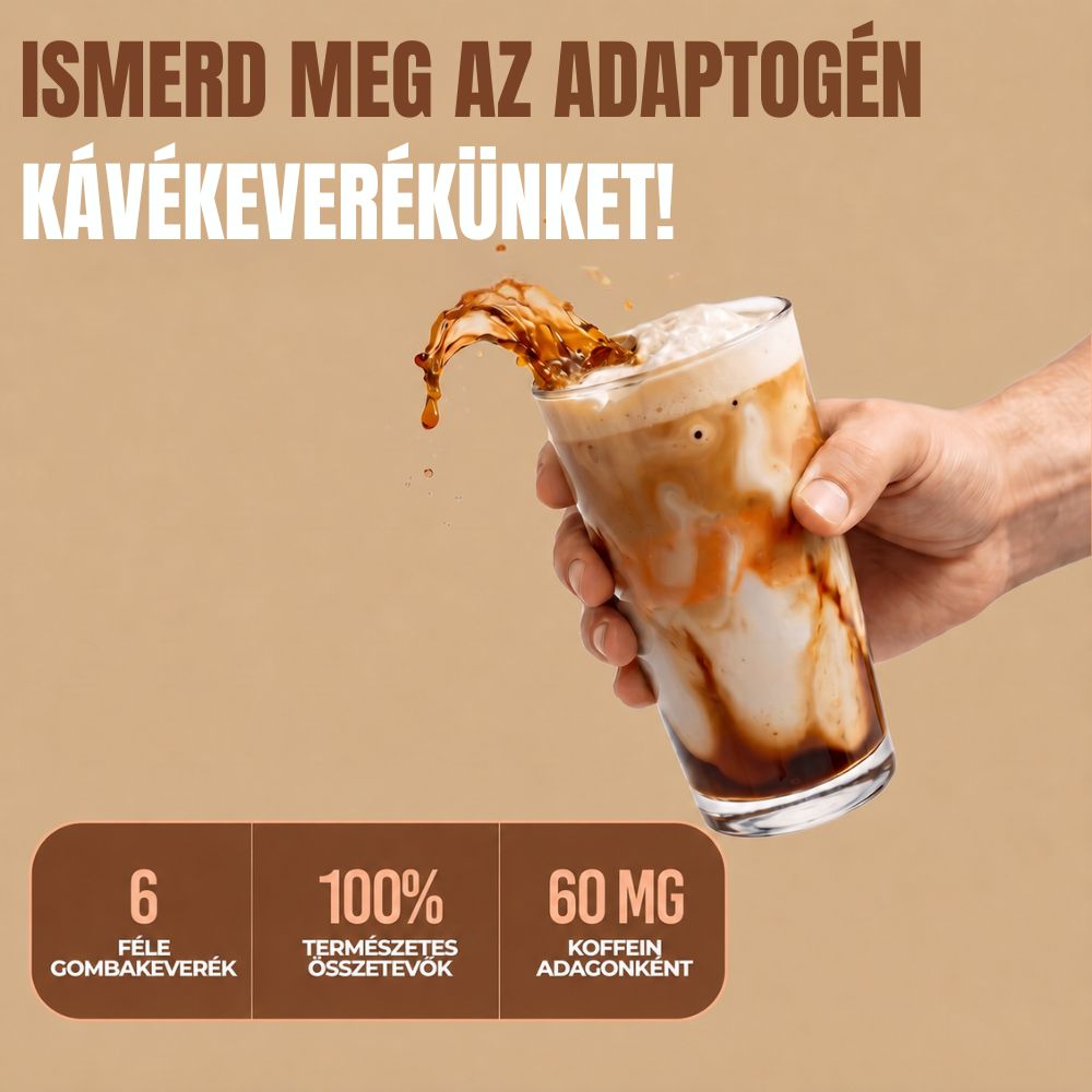 Előfizetés - SparkUp™ - Gombás kávé /30 adag/