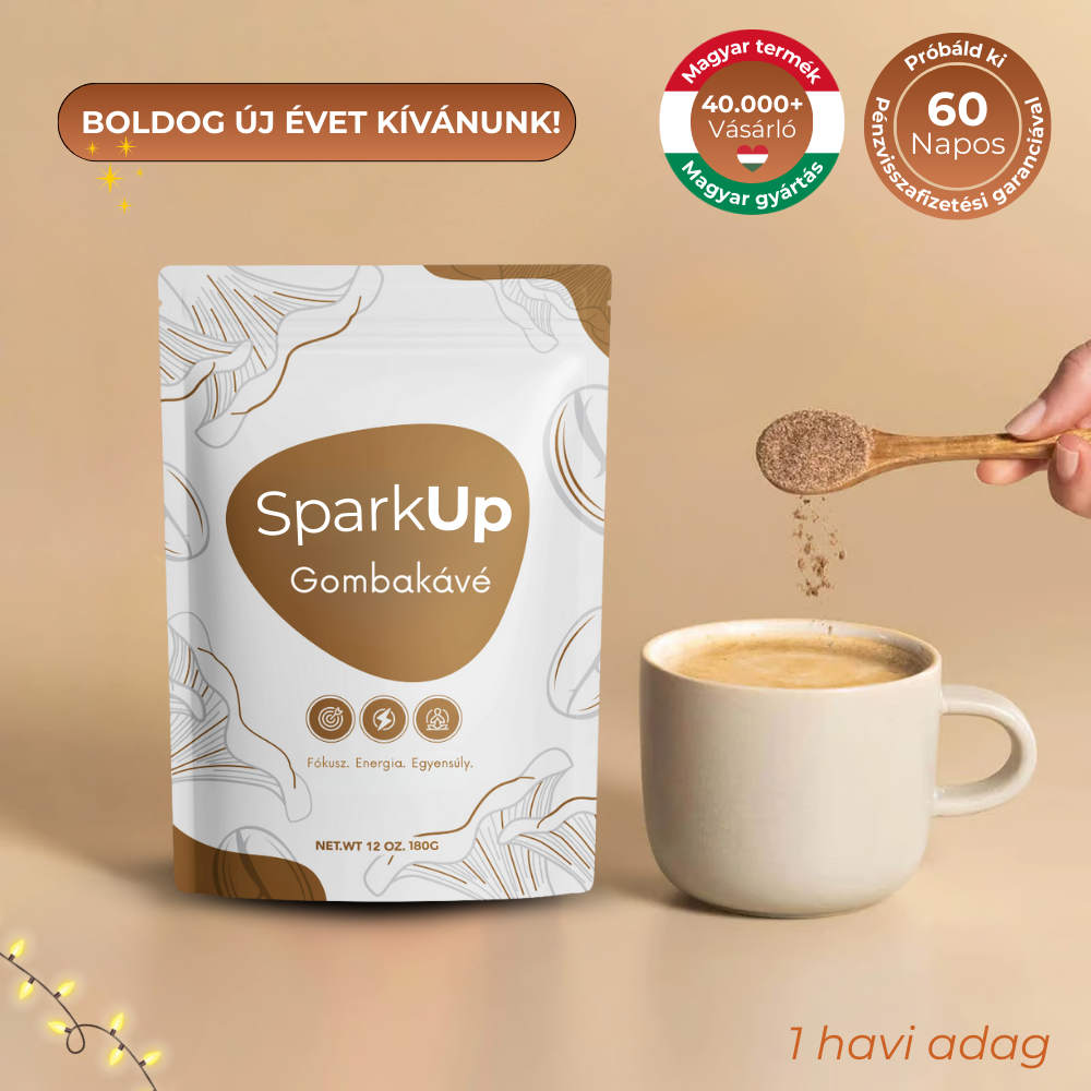 SparkUp™ - Különleges gomba kávé /30 adag/
