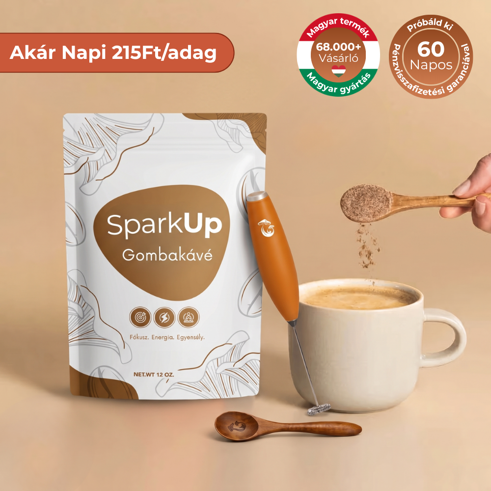 SparkUp™ - Adaptogén kávékeverék gombákkal