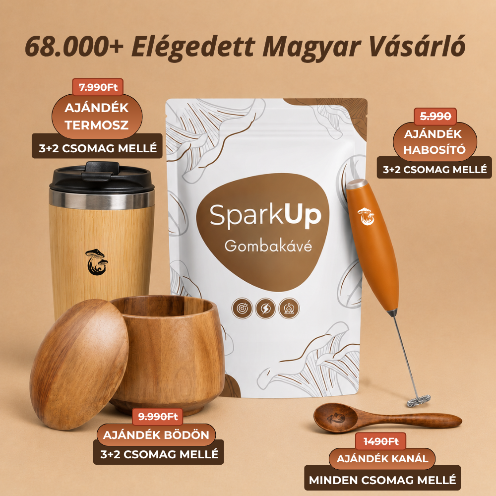 SparkUp™ - Gombakávé