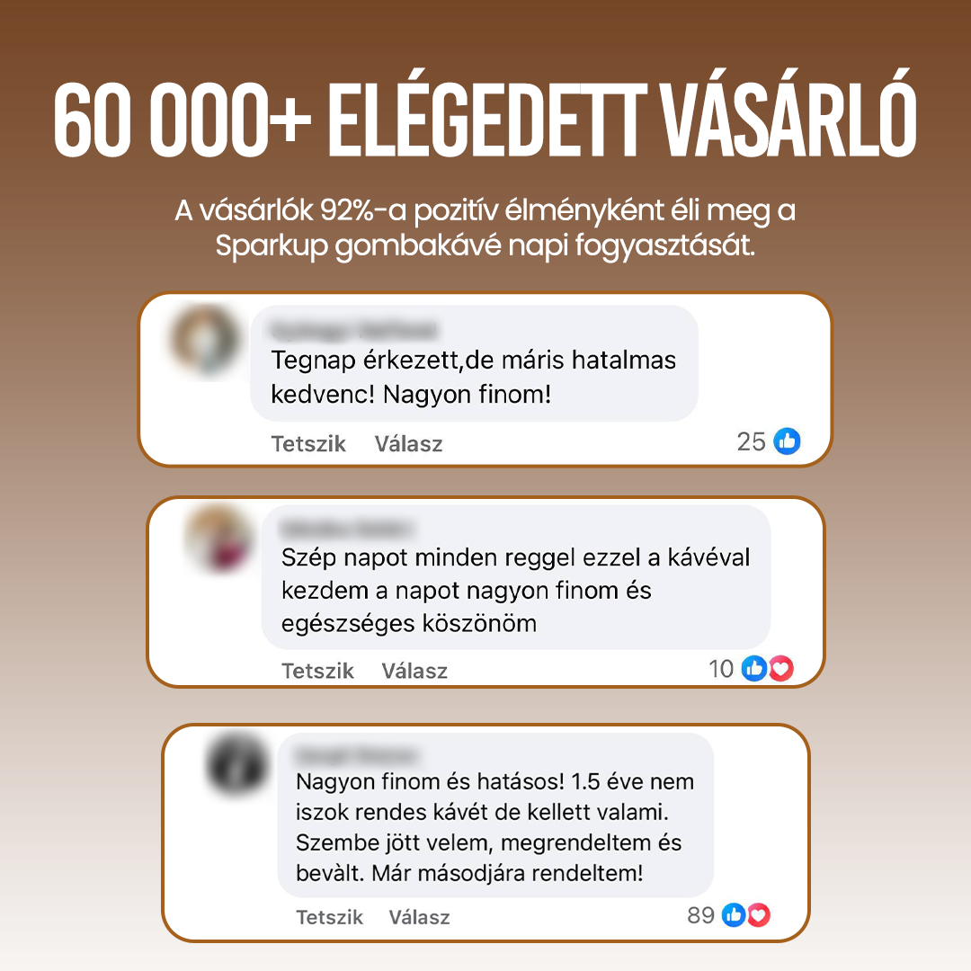 SparkUp™ - Gombakávé