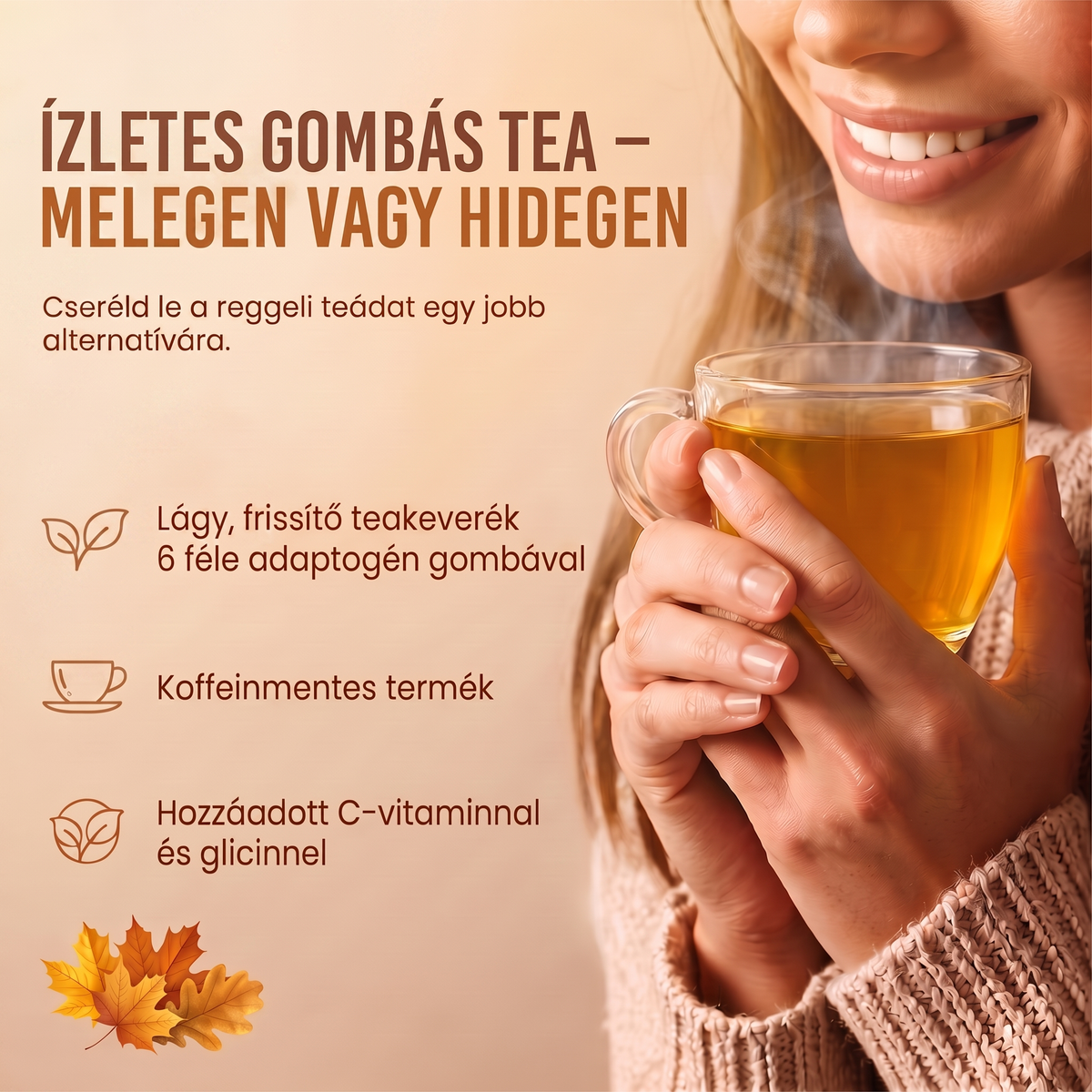 SparkUp™ - Gombás tea