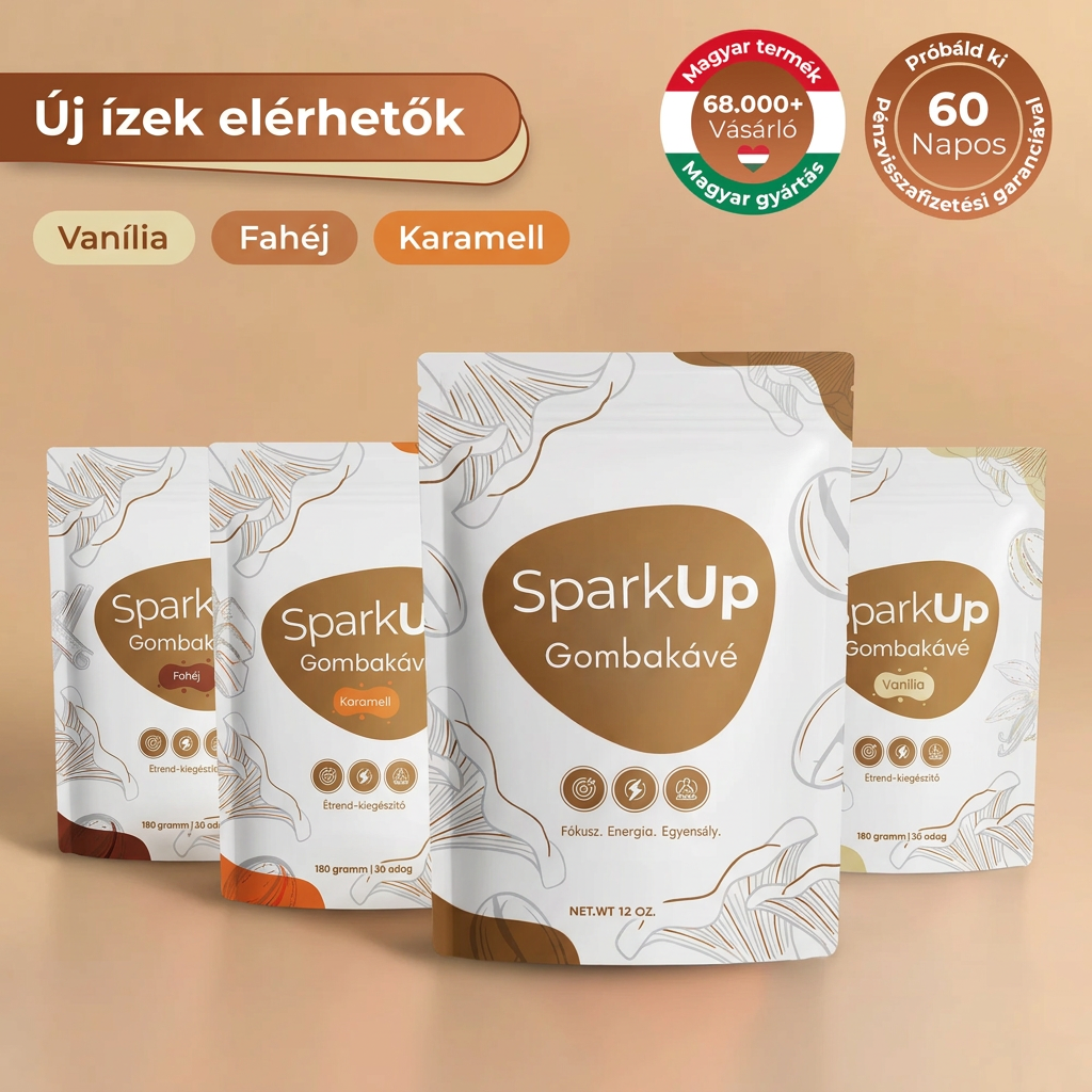 SparkUp™ - Adaptogén kávékeverék gombákkal