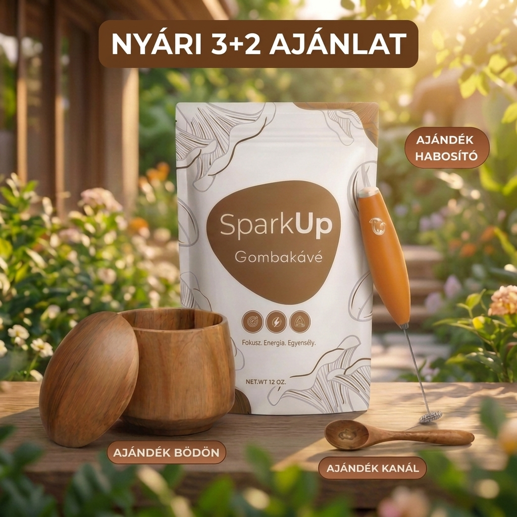 Nyári Csomag - 3+2 Gombás kávé + Ajándékok