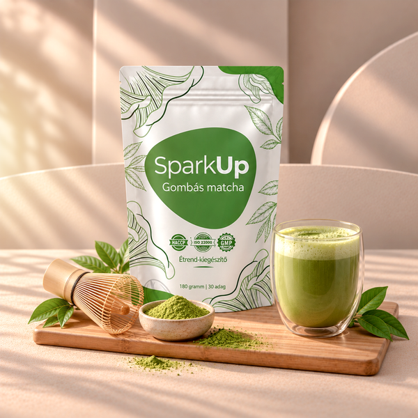 SparkUp™ - Gombás matcha